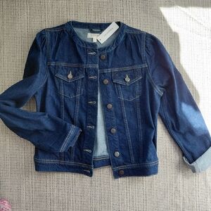 Francesca's Collections Dark Blue Jean Jacket